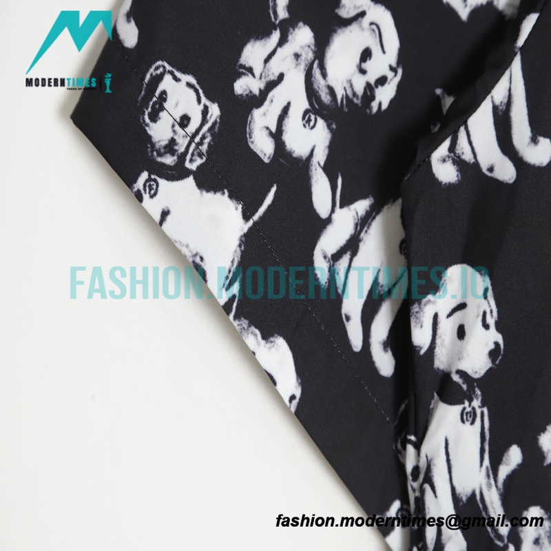 Celine - 22ss Ski Limited Puppy Shirt Short Sleeve Celine - 22ss Ski Limited Puppy Shirt Short Sleeve